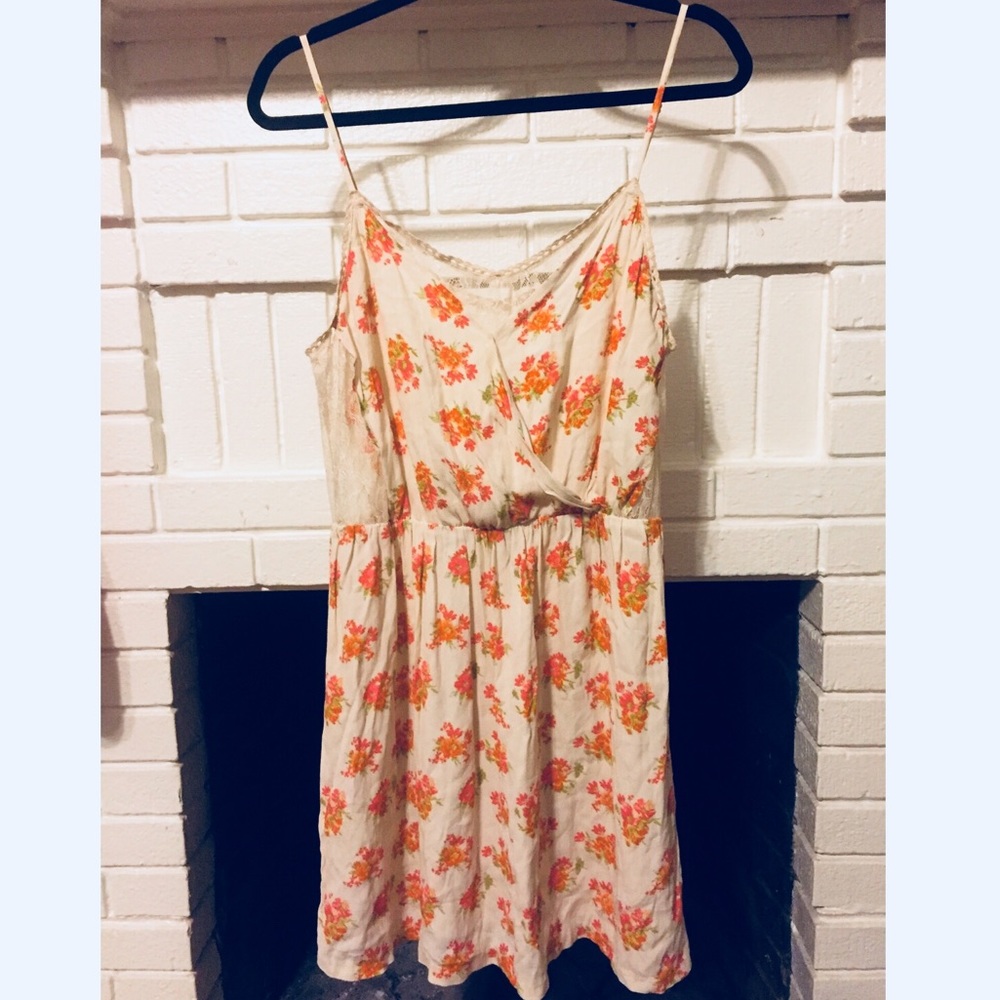 Floral & Lace Dress